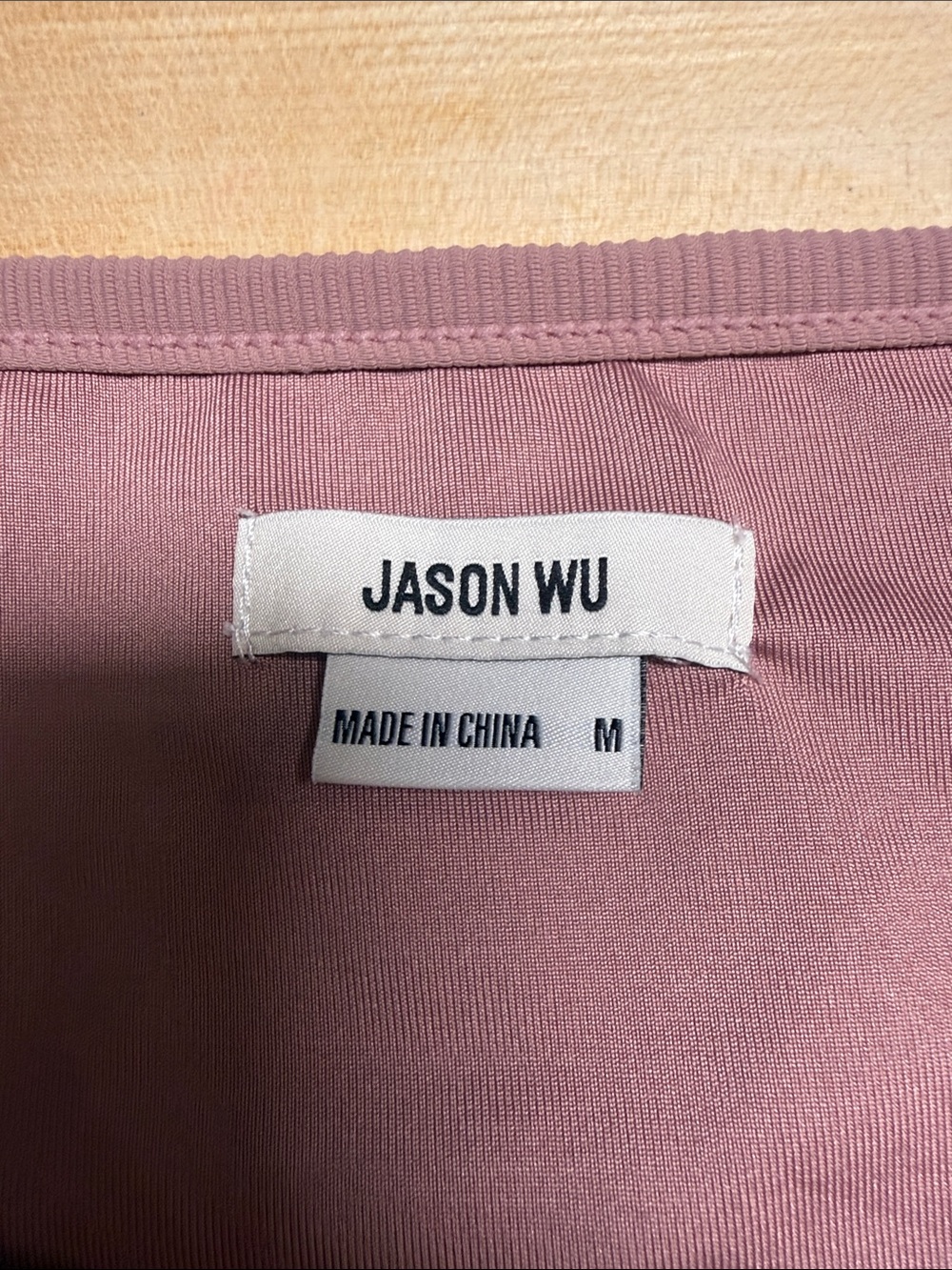 Jason Wu Mauve Ribbed Cropped Tank - Picture 2 of 4